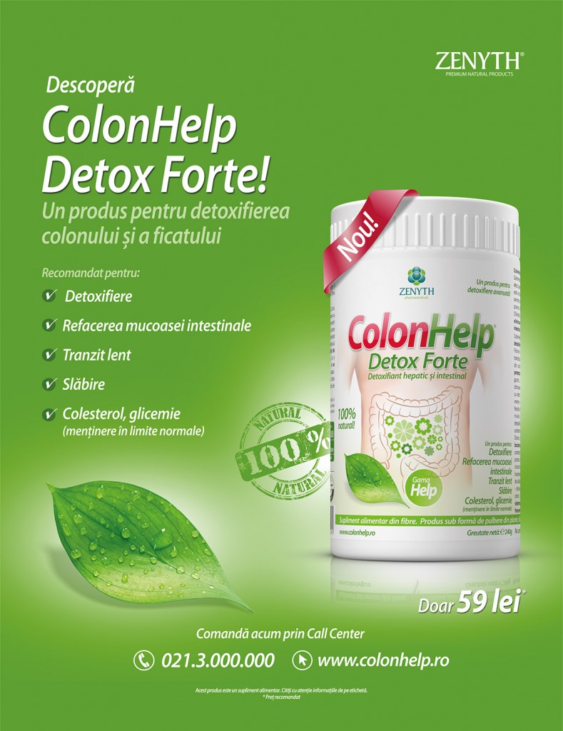 Ce este ColonHelp Detox Forte?